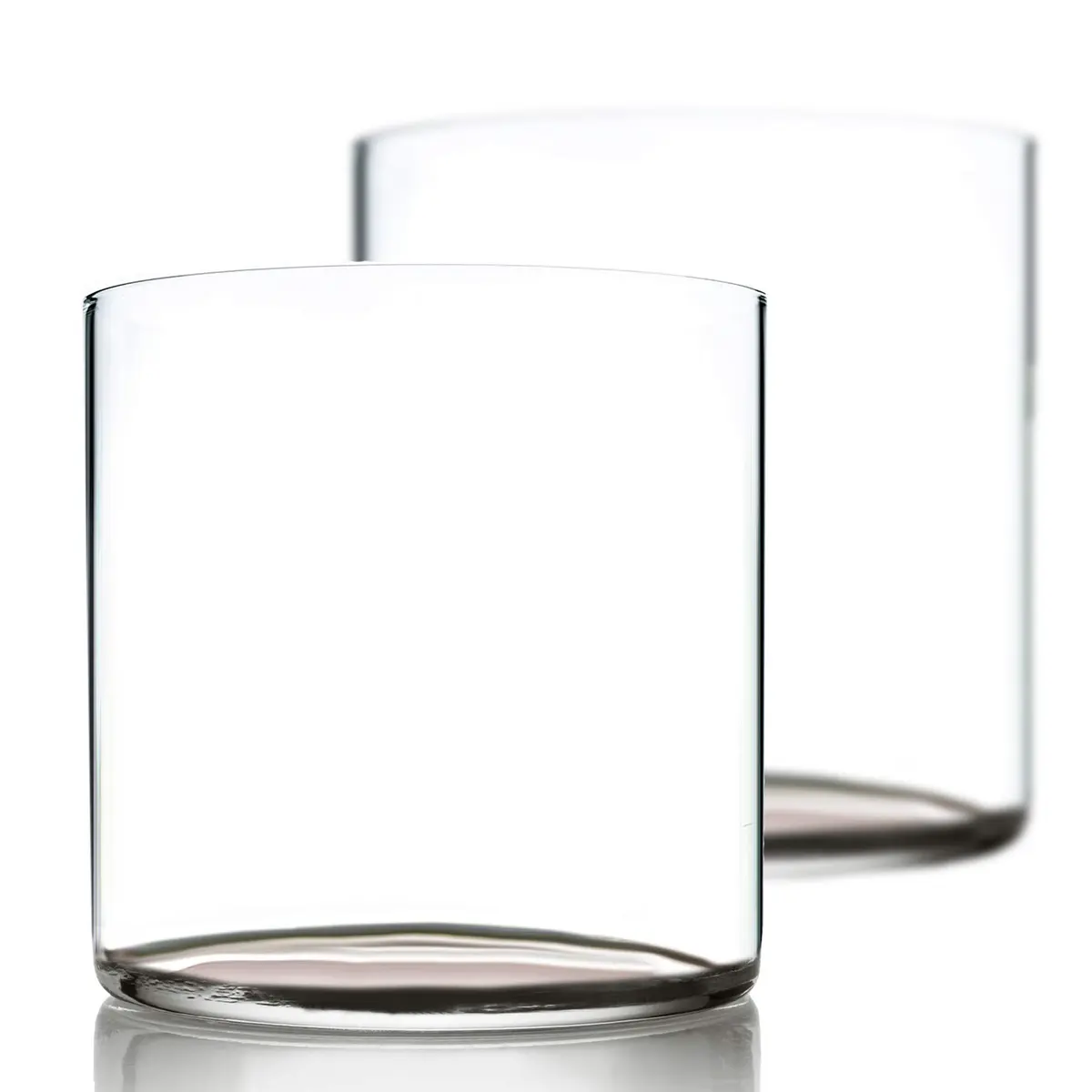 Amehla Bare Ultra Thin Cocktail Glasses 12oz | Minimalist Whiskey Tumblers for Home & Bar - main product image