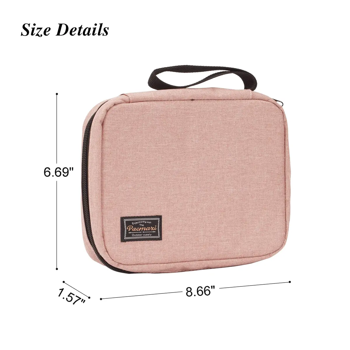 PACMAXI 20 Watch Bands Storage Carrying Case | Compact, Expandable & Portable Organizer for Watches - view 4