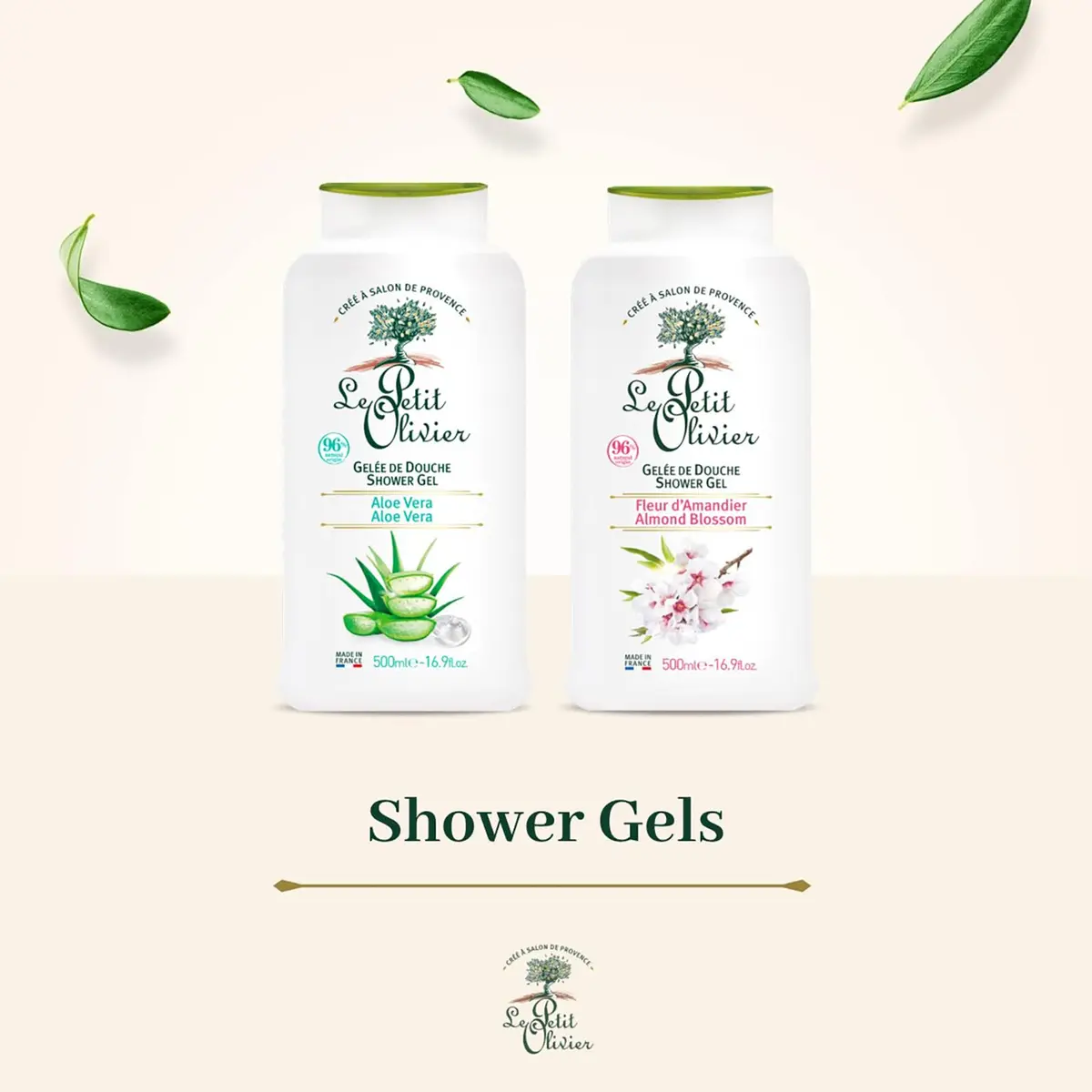 Le Petit Olivier Aloe Vera Shower Gel 16.9 Fl Oz | Moisturizing & pH Neutral for All Skin Types - view 9