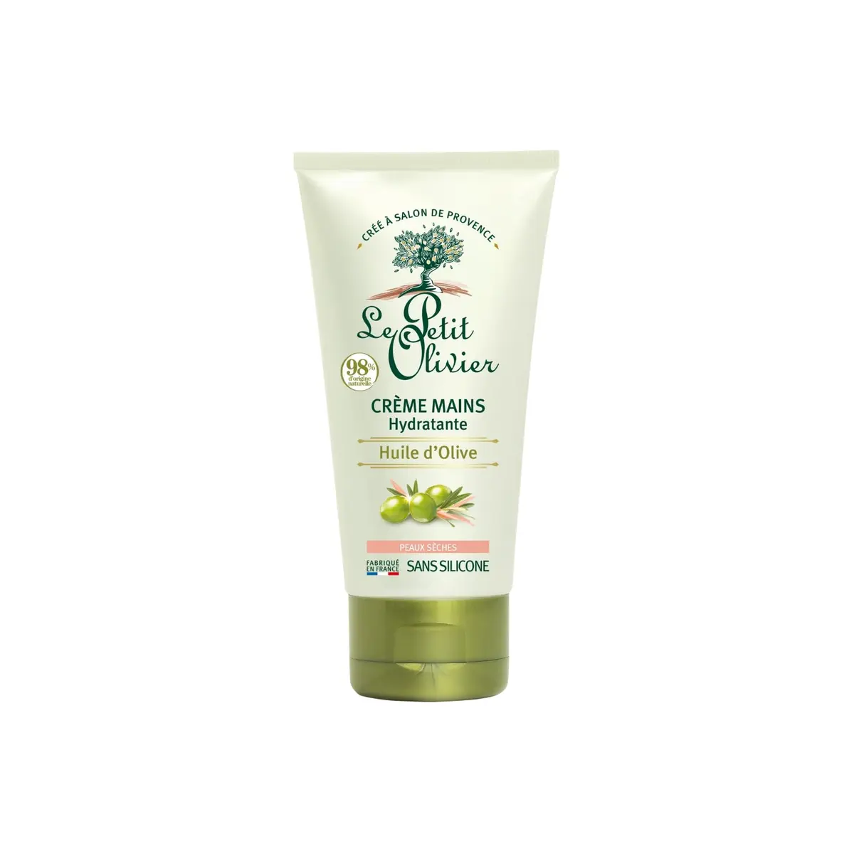 Le Petit Olivier Moisturizing Hand Cream - Olive Oil - Enriched With Glycerin & Shea Butter | Softens, Hydrates & Protects Hands - main product image