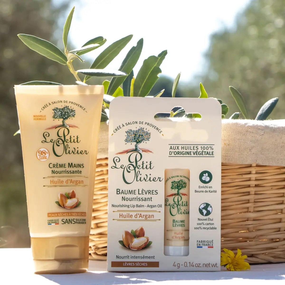 Le Petit Olivier Hand Cream - Nourishing with Argan Oil - Softens & Protects Hands - Silicone Free - 2.5 Oz - view 4