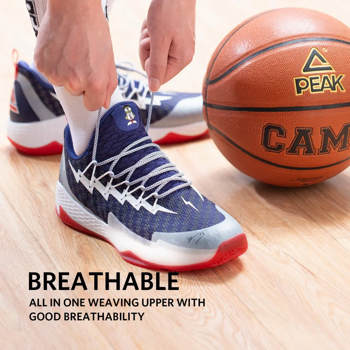 PEAK Men's Basketball Shoes Lightning Sport Shoes for Basketball, Running, Walking | Louis Williams Signature - view 3
