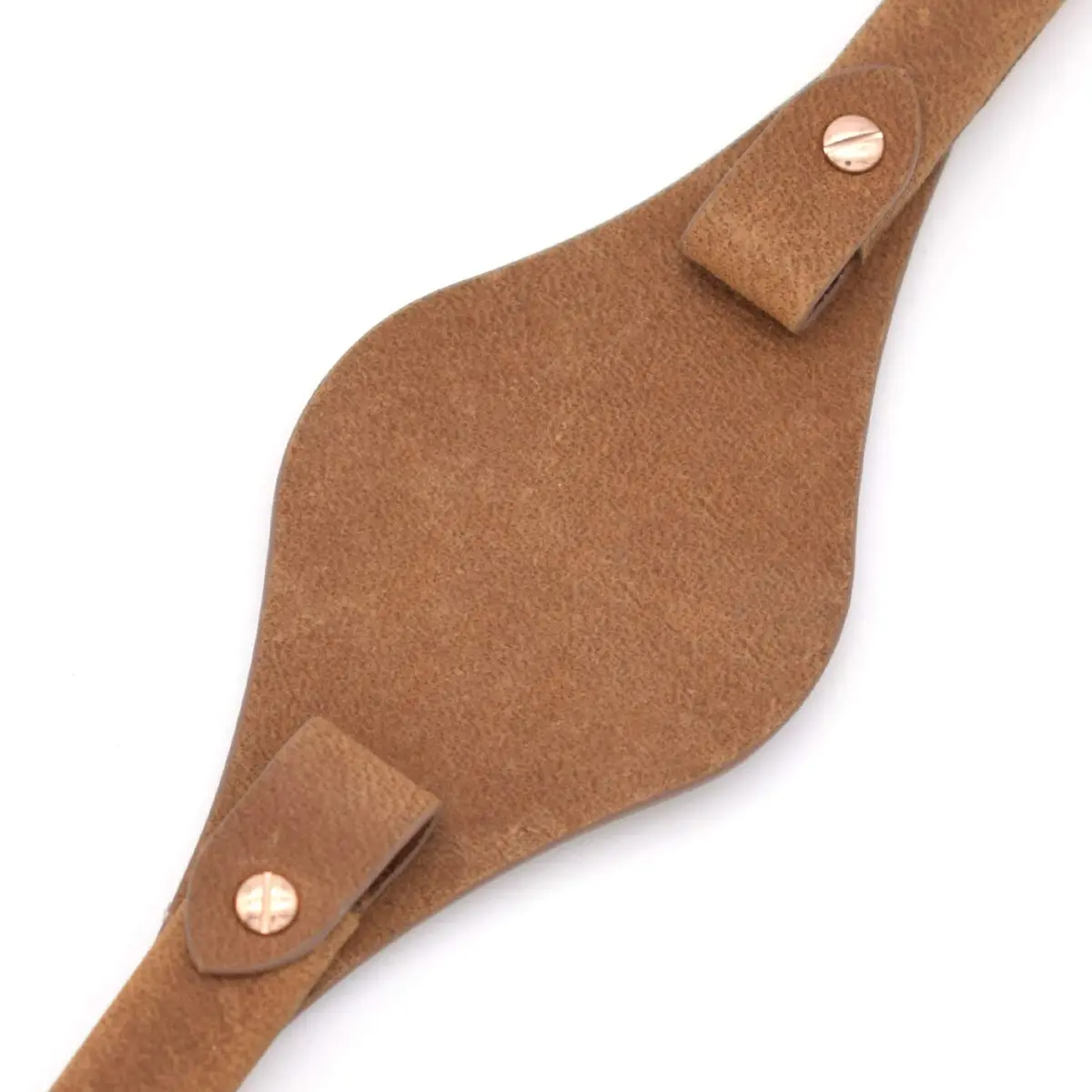 bullish 8mm Genuine Leather Watch Strap Replacement for Fossil ES3148 ES4119 ES4176 ES3262 ES3077 | Elegant Stripe Design - view 2