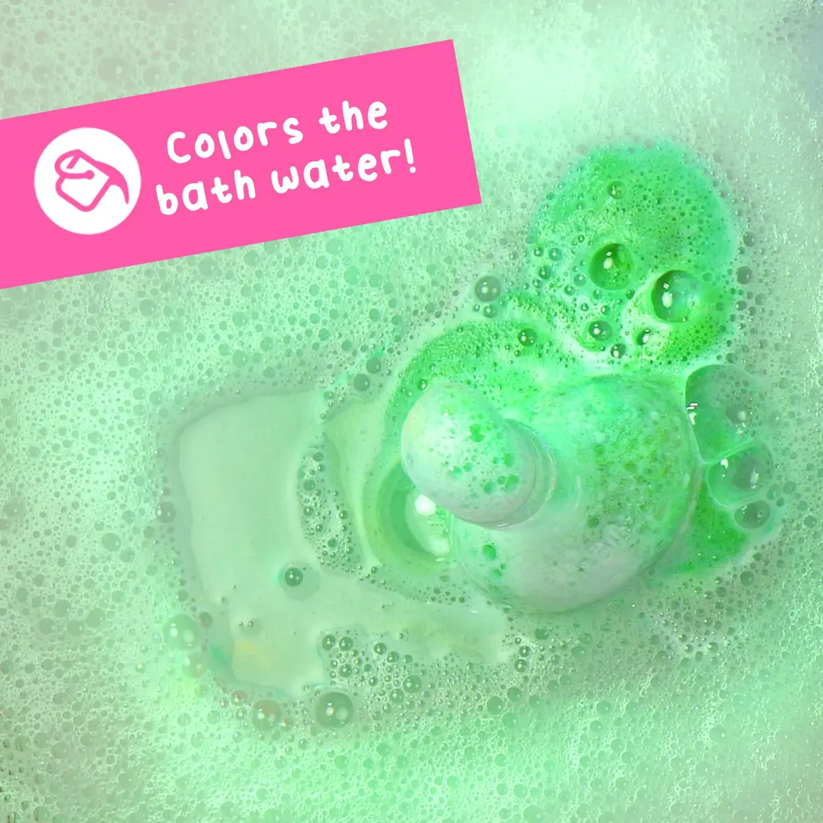 Mr. Bubble Kids Original Bath Bomb Potions - Colorful Fizzy Fun - Cool Foam and Bubble Science Beaker Bath Toys (Pack of 4) | Safe, Paraben-Free, Colorful Science Fun - view 5