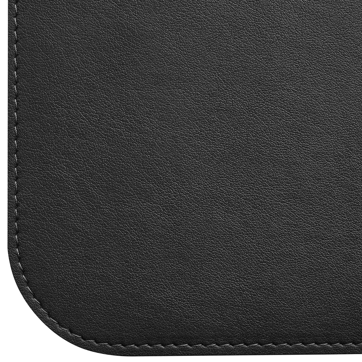 Gallaway Leather Desk Mat, Large 36" x 17" Black | Smooth PU Leather Writing Pad for Office & Home - view 8
