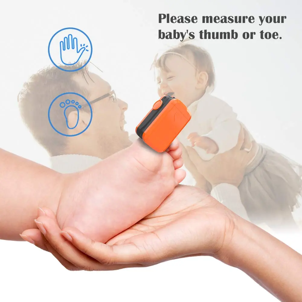 Amemo Blood Oxygen Monitor Fingertip OLED Display | Accurate SpO2 & Heart Rate with Silicone Cover - view 9