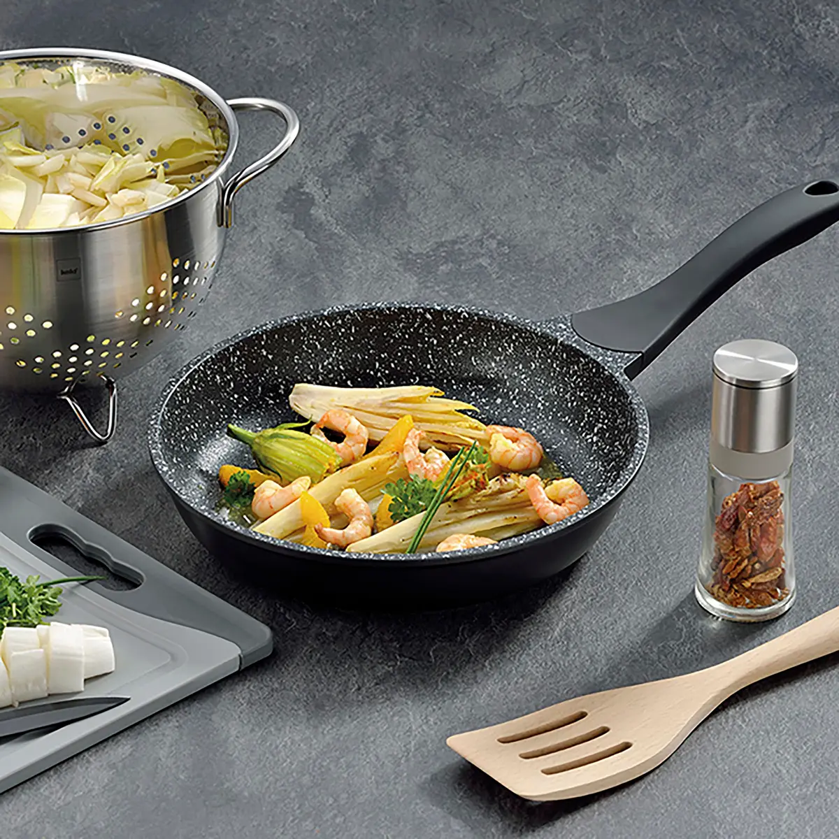 Kela Stella Nova Frying Pan Ø 24 cm | Non-stick Aluminium, Suitable for induction, German Design Award Winner - view 9