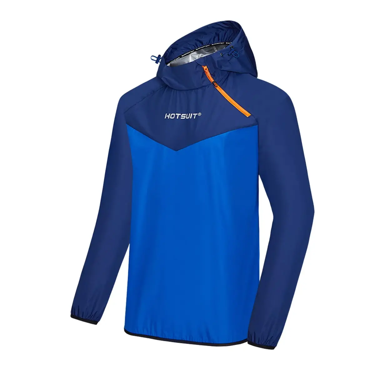 HOTSUIT Men's B. Navy Sauna Jacket for Weight Loss - Large - main product image