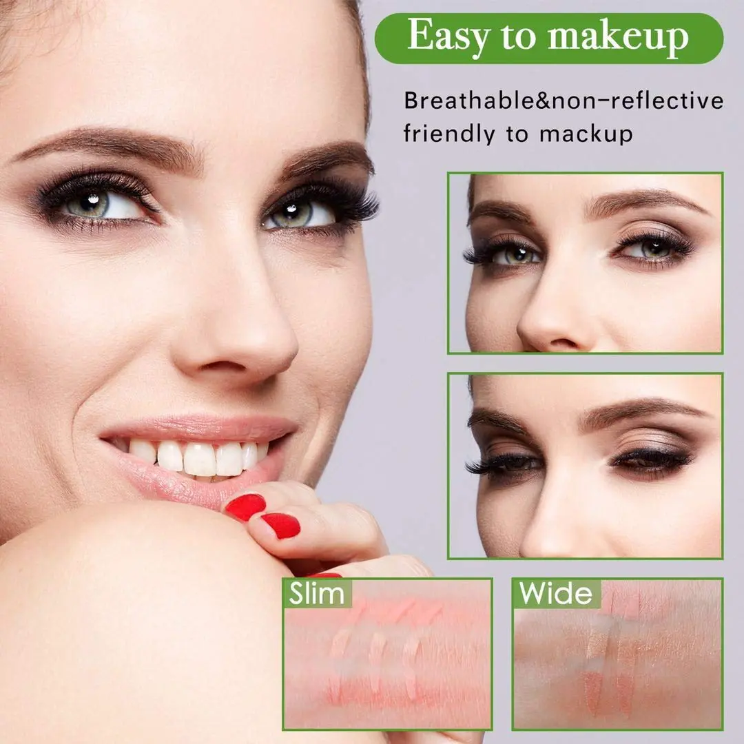 ZMBeauty Eyelid Tapes Stickers 800 pcs (400 Pairs) | Invisible Double Eyelid Tape for Hooded, Uneven, Mono-eye - view 5