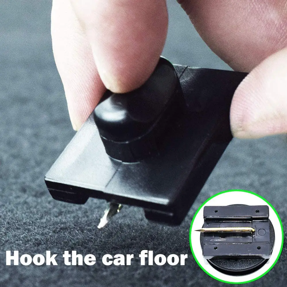 AUTOXBERT 4PCS Car Carpet Fixing Clips | Universal Impact-Resistant ABS Fasteners for Most Cars - view 4