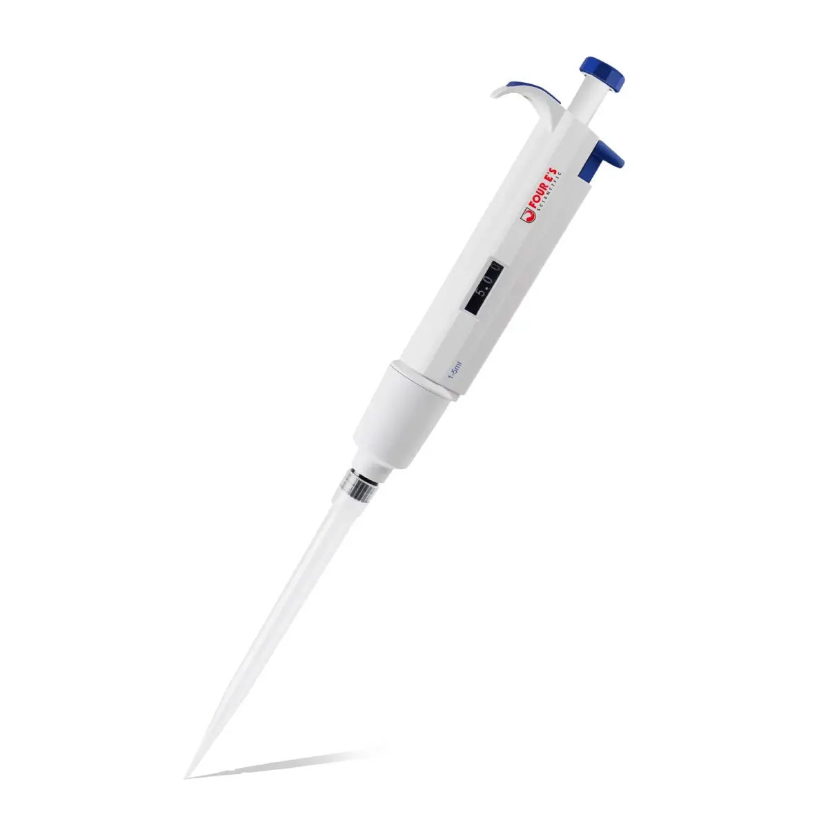 PRECIPETTE 1-5 mL Single Channel Micropipette | Calibrated to ISO8655, Autoclavable Tip Cone - main product image
