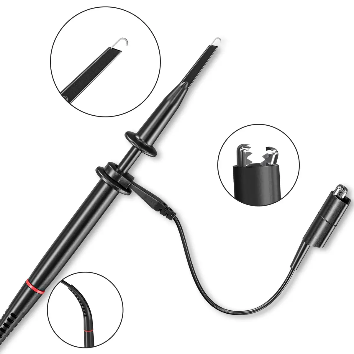Goupchn P4100 High Voltage Oscilloscope Probe 100MHz 2KV 100:1 Attenuation | 1.2m Cable & Accessory Kit - view 7