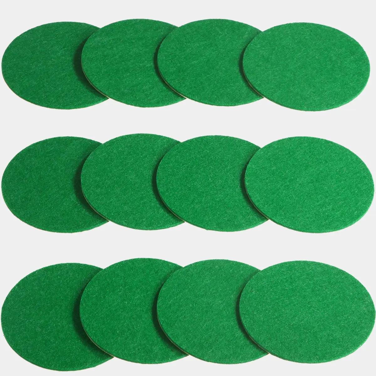 Gejoy Air Hockey Paddle Felt Pads 94 mm (3.7 inches) — 8-Pack | Protects Table & Pushers - view 7