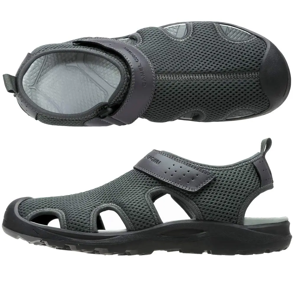 CAMEL CROWN Men's Mesh Hiking Sandals Closed-Toe Beach Sandal for Athletic Outdoor Summer Waterproof | Breathable, Adjustable, Waterproof - view 4