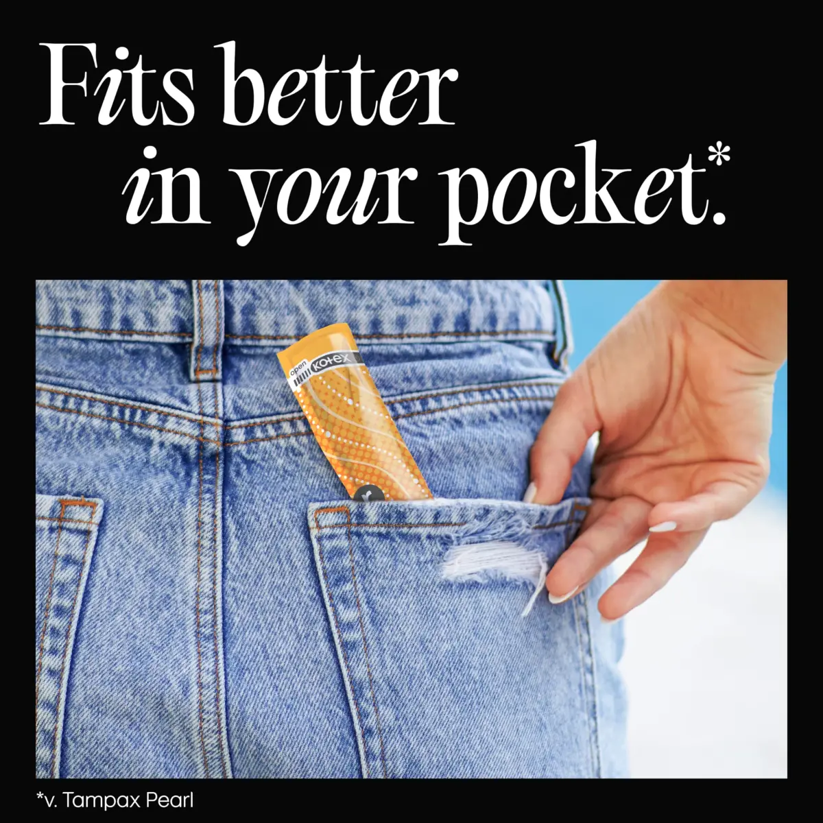 U by Kotex Click Compact Tampons Regular Unscented 45 Count | Gynecologist-Tested for Leak-Free Protection - view 7