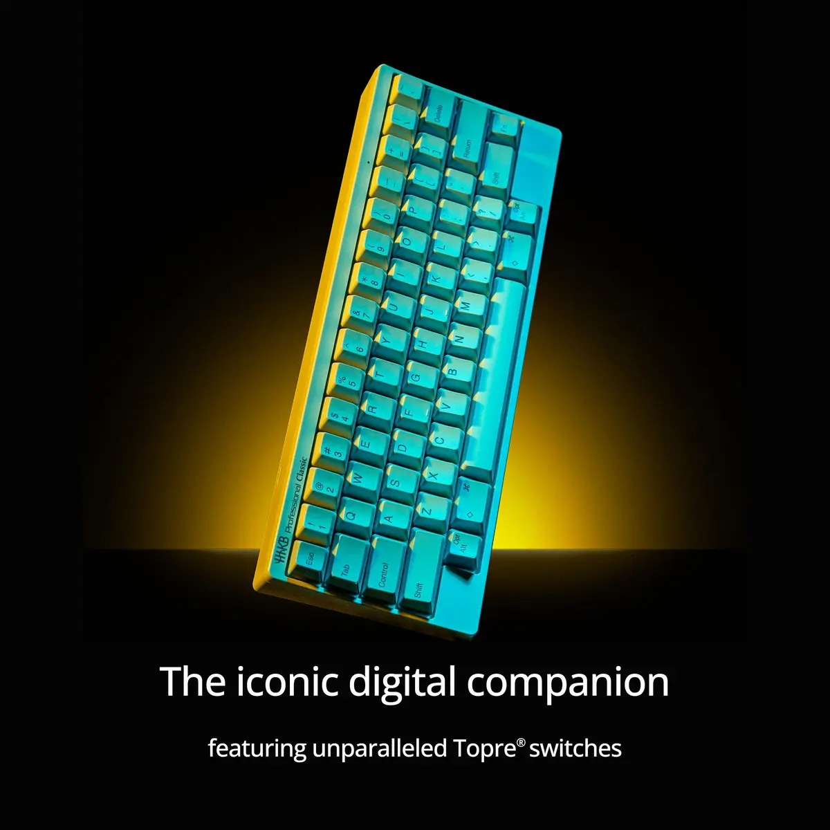 HHKB Happy Hacking Keyboard Professional Classic White | Compact 60 Key, Electrocapacitive Switches, Bluetooth & USB Connectivity - view 2