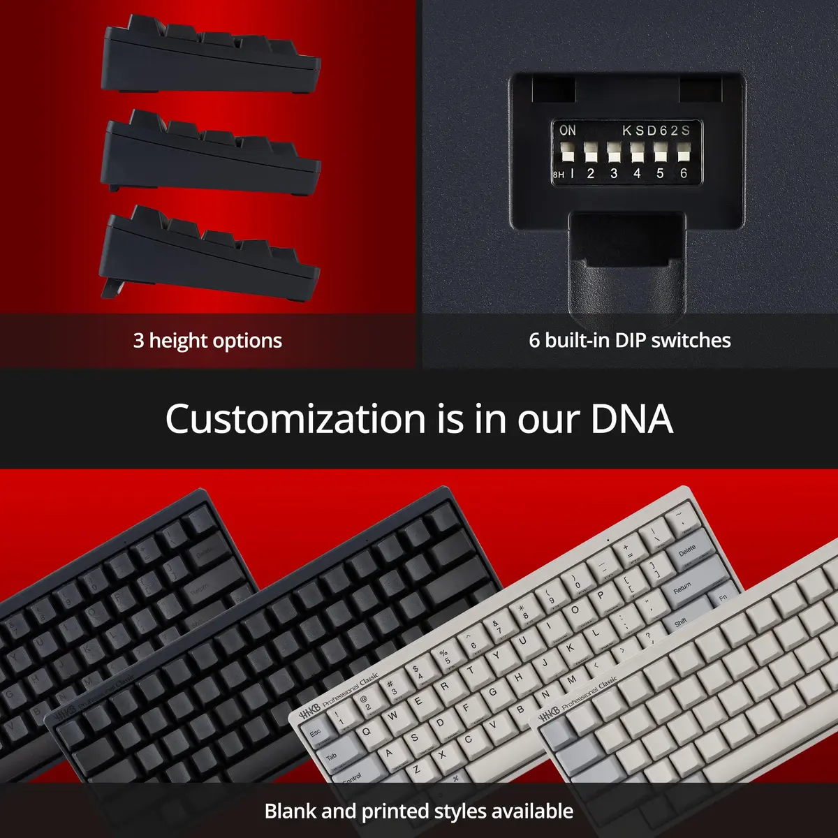 HHKB Happy Hacking Keyboard Professional Classic Charcoal | Compact 60 Key Layout for Programmers - view 4