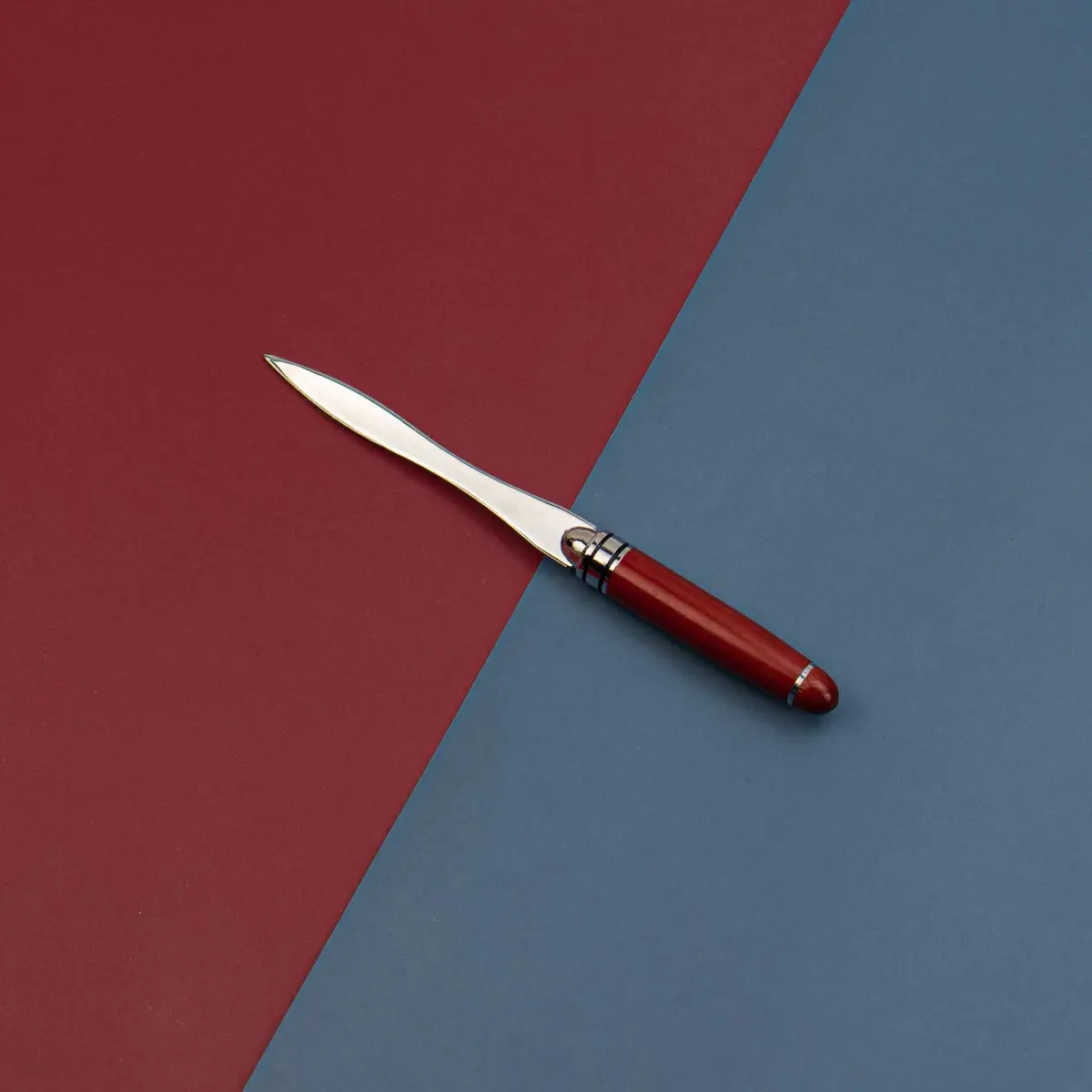 AUEAR Metal Letter Opener with Rosewood Handle | 16 cm (6.3 Inch) Stainless Steel Blade - view 6