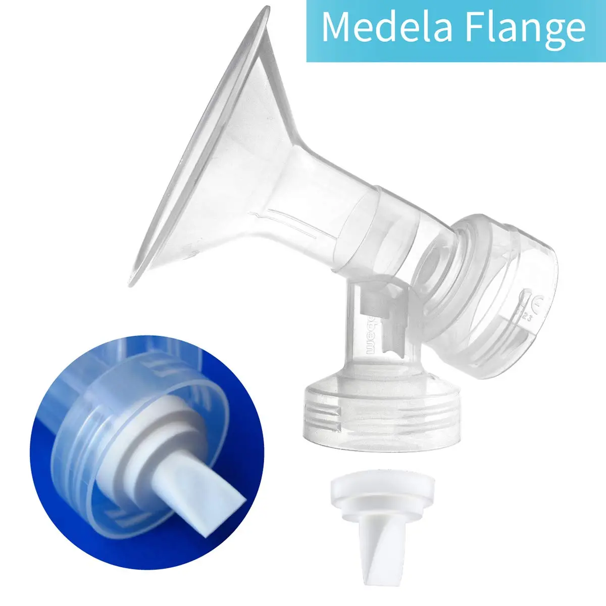 Nenesupply Duckbill Valves for Medela & Spectra Pumps - 6 pc White | BPA-Free Silicone for Consistent Suction - view 3
