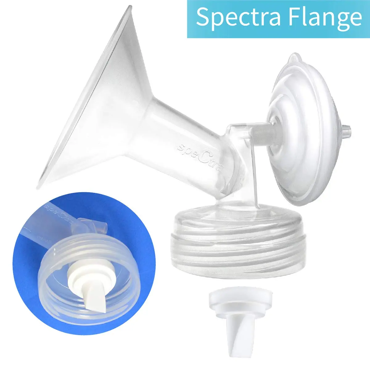 Nenesupply Duckbill Valves for Medela & Spectra Pumps - 6 pc White | BPA-Free Silicone for Consistent Suction - view 4