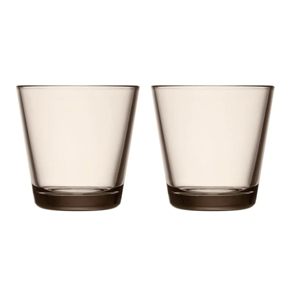 Iittala Kartio Linen Medium Tumblers - Set of 2 | Scandinavian Design, 7 oz, Dishwasher Safe - main product image