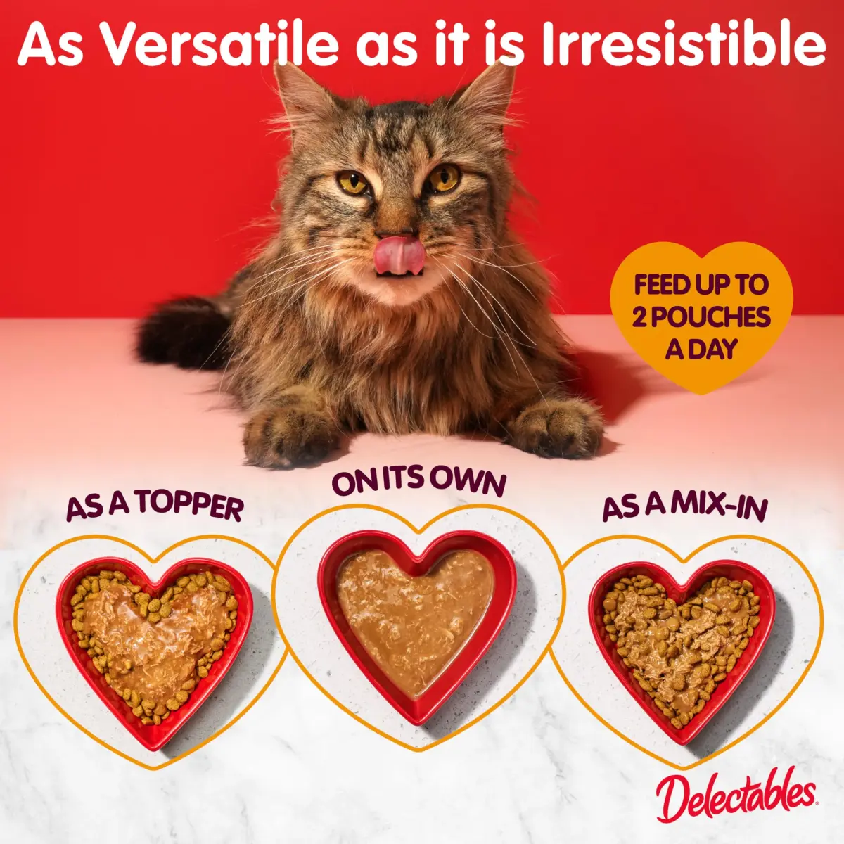 Delectables Lickable Treat Stew Real Chicken Wet Cat Treat 1.4oz Pouch, 12ct | Hydrating Food Topper for Picky Eaters - view 5