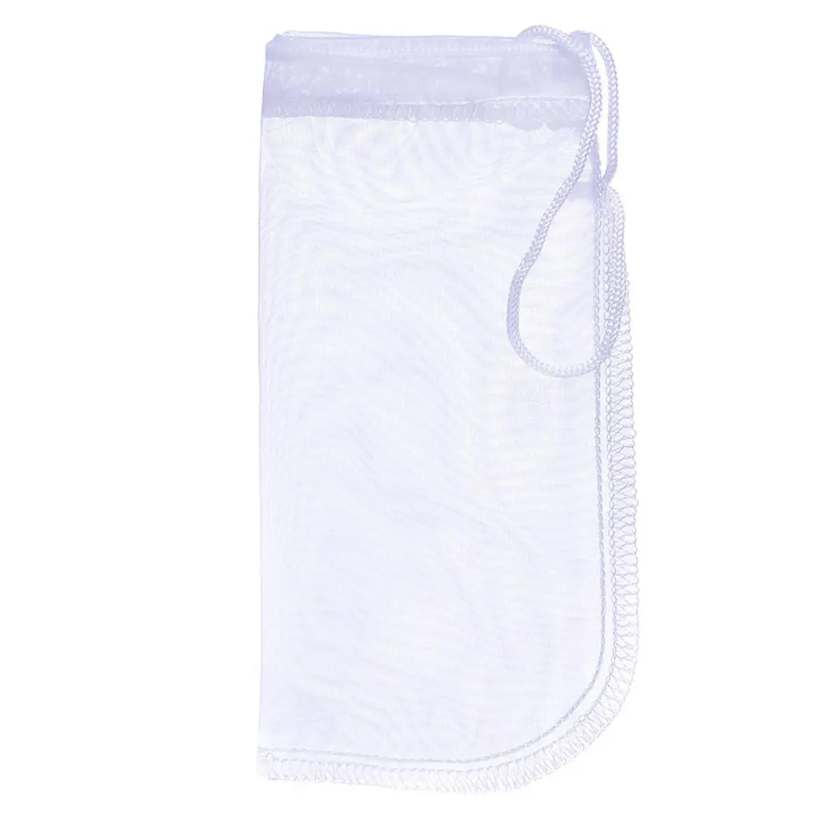 ALEGI 6 Pack Extra Fine Aquarium Filter Media Bags 7.5"×3.6" | Reusable, 180 Micron Mesh for Fine Resins - main product image