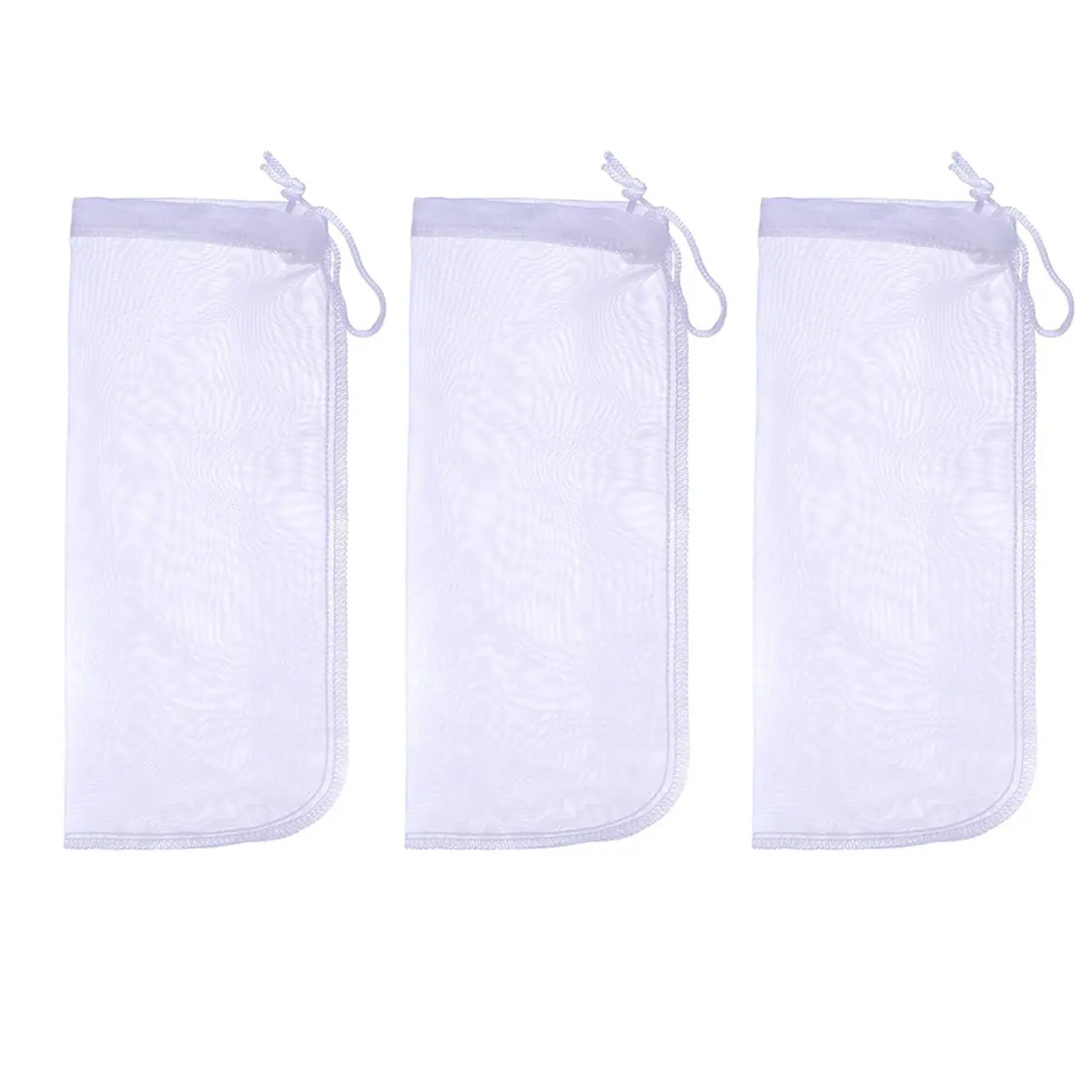 ALEGI 180 Micron Extra Fine Aquarium Filter Media Bag 10" x 3.9" | Reusable, Fine Mesh for Chemical Filtration - main product image