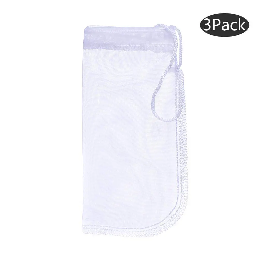 ALEGI Aquarium Extra Fine Media Filter Bag 7.5"*3.6" | Reusable 180 Micron Mesh for Fine Resins - view 2