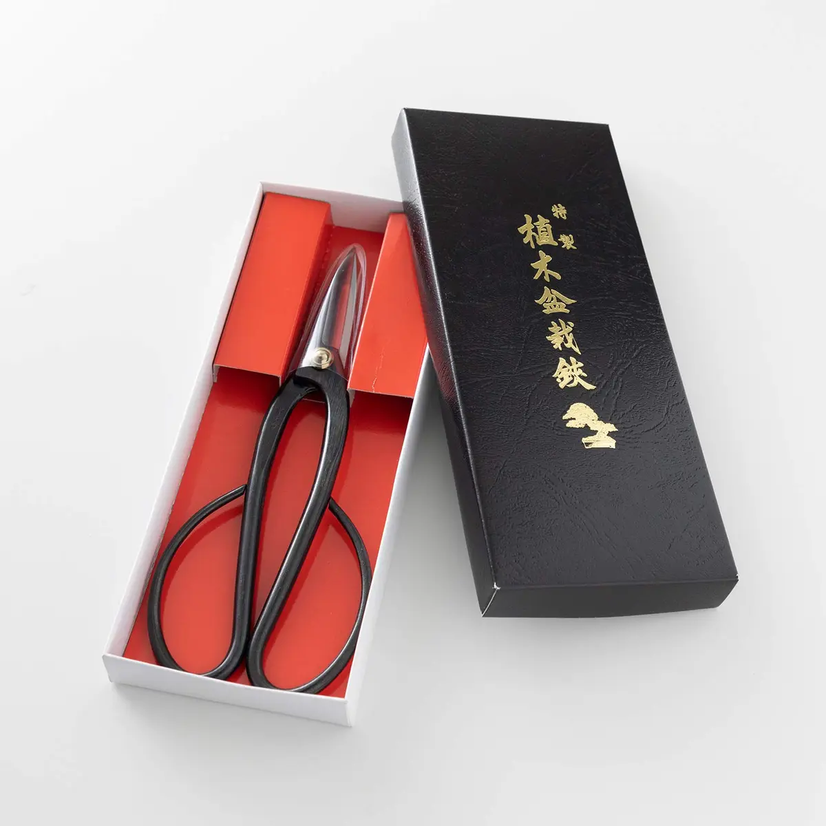 Wazakura Ashinaga Bonsai Pruning Scissors 200mm (7.87in) | Precision Carbon Steel Cut for Delicate Bonsai & Floristry - view 6