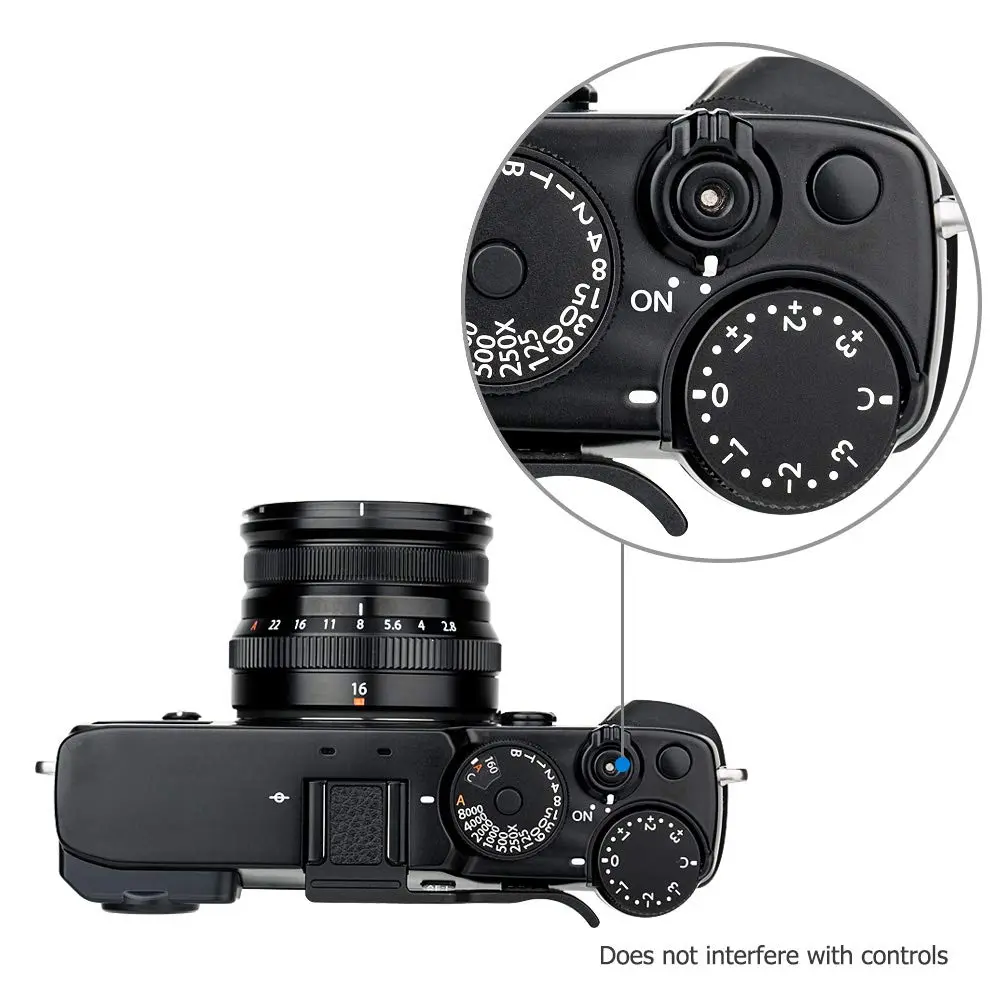JJC Camera Support for Fuji X-Pro3 X-Pro2 X-Pro1 | Secure Grip & Compatibility (70-120 chars) - view 6