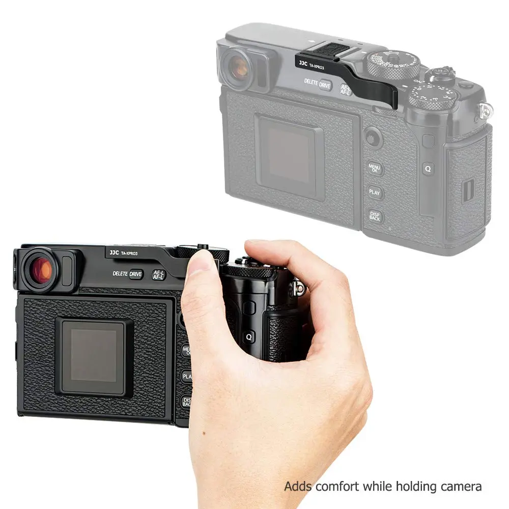 JJC Camera Support for Fuji X-Pro3 X-Pro2 X-Pro1 | Secure Grip & Compatibility (70-120 chars) - view 3