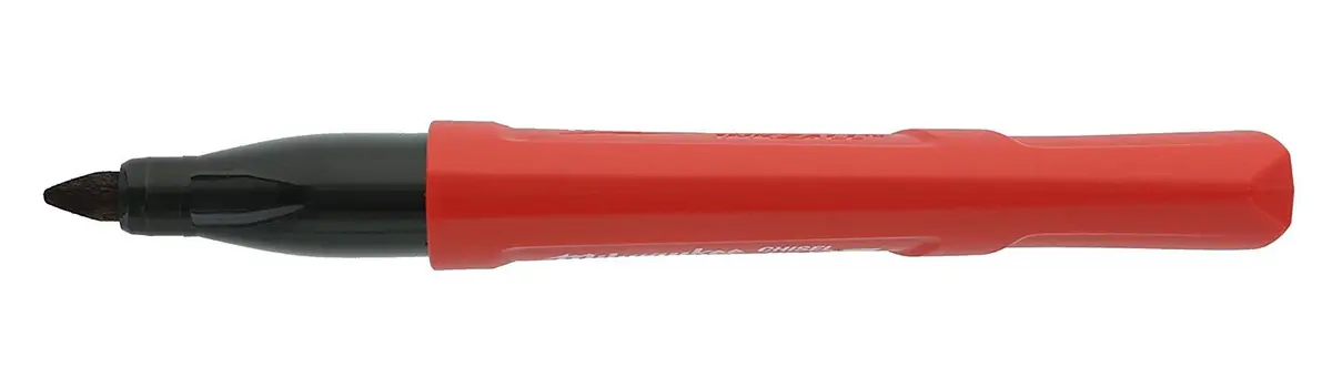 MAKABAKA Inkzall Chisel Tip Permanent Marker 6 Pack | Water & Dust Resistant, 1 Count (Pack of 6) - view 6