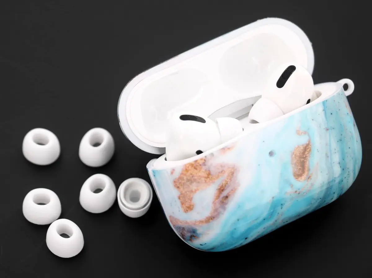 IiEXCEL Small Size Replacement Silicone Rubber Eartips for AirPods Pro | Comfortable, Durable & Sound-Enhancing (70-120 chars) - view 6