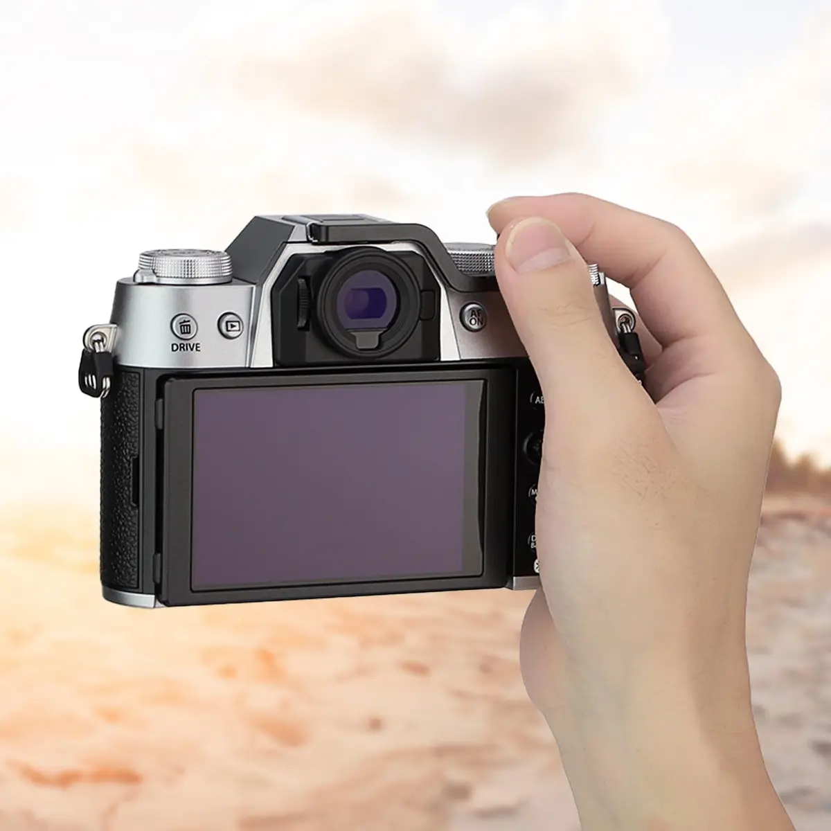 Haoge THB-XT30B Metal Hot Shoe Thumb Up Rest Hand Grip for Fujifilm XT50 XT30III Fuji X-T10 X-T20 X-T30 XT10 XT20 XT30 II III Camera Black - view 9