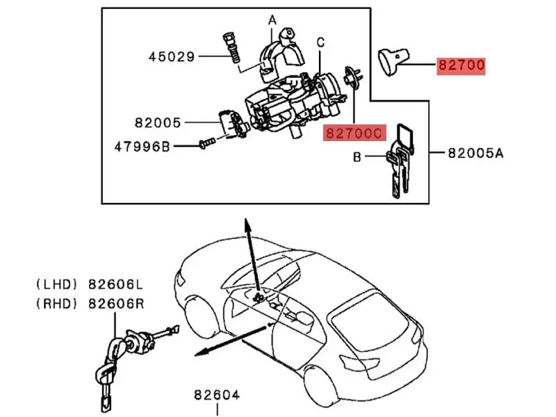 FANHAY Keyless Ignition Knob Push Turn Key Start Switch for Mitsubishi Outlander & Lancer | 12V Metal Black - view 10
