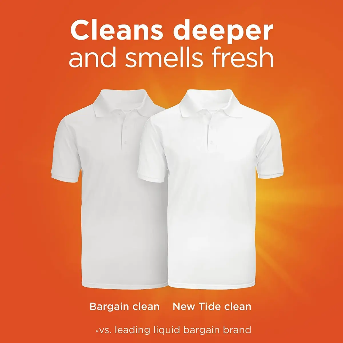 Tide Liquid Laundry Detergent Original Scent 1360ml (46 Fl Oz) | Powerful Grease Cleaning & Stain Removal - view 3