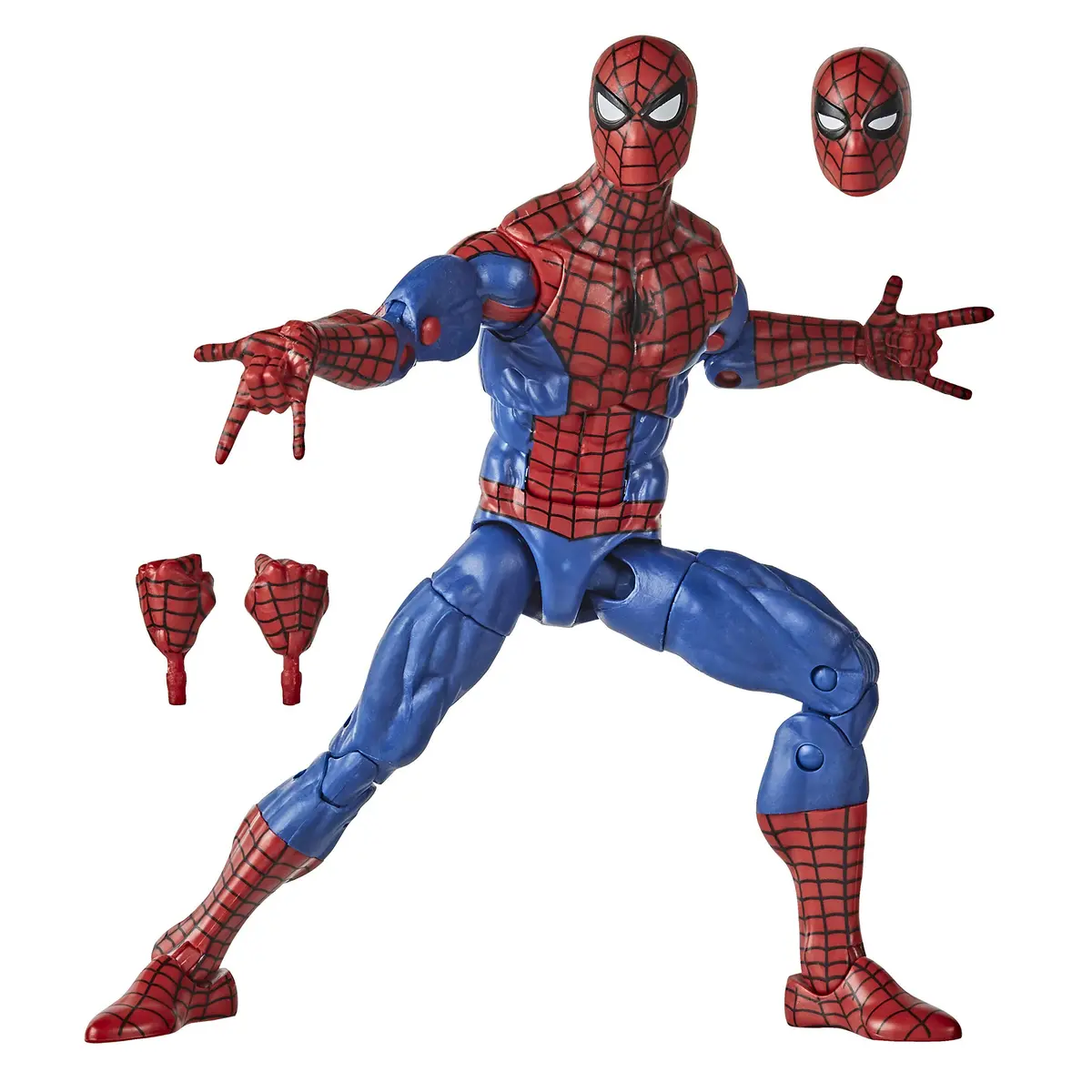 Hasbro Marvel Legends Series Spider-Man Retro Collection Action Figure 6-inch (15.24 cm) | Highly Poseable Collectible Toy - main product image
