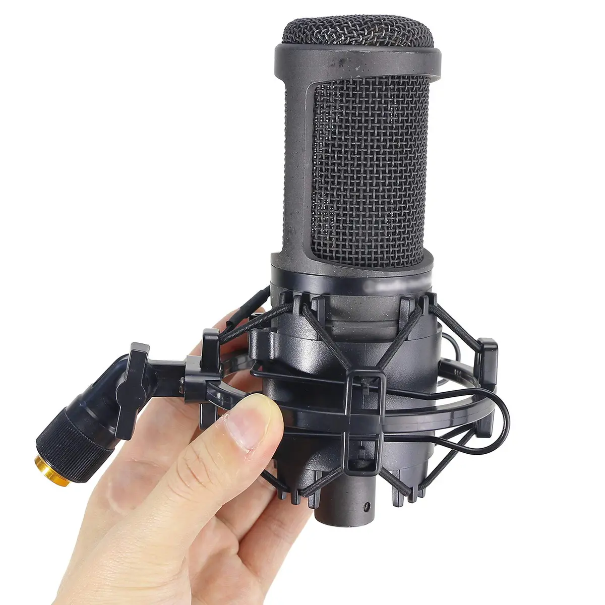 YOUSHARES AT2020 Shock Mount for Audio Technica AT2020, AT2035, ATR2500 Microphones | Reduces Vibration Noise - view 5