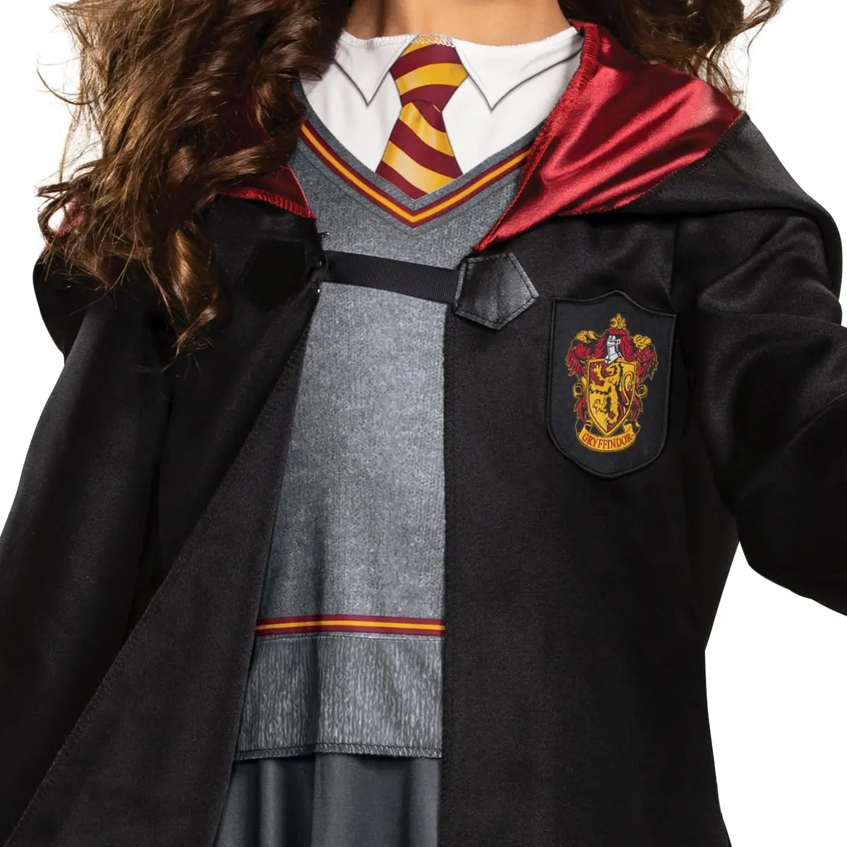 Disguise Hermione Granger Costume, Official Harry Potter Wizarding World Outfit for Kids, Child Size Large (10-12) | Authentic Import - view 3