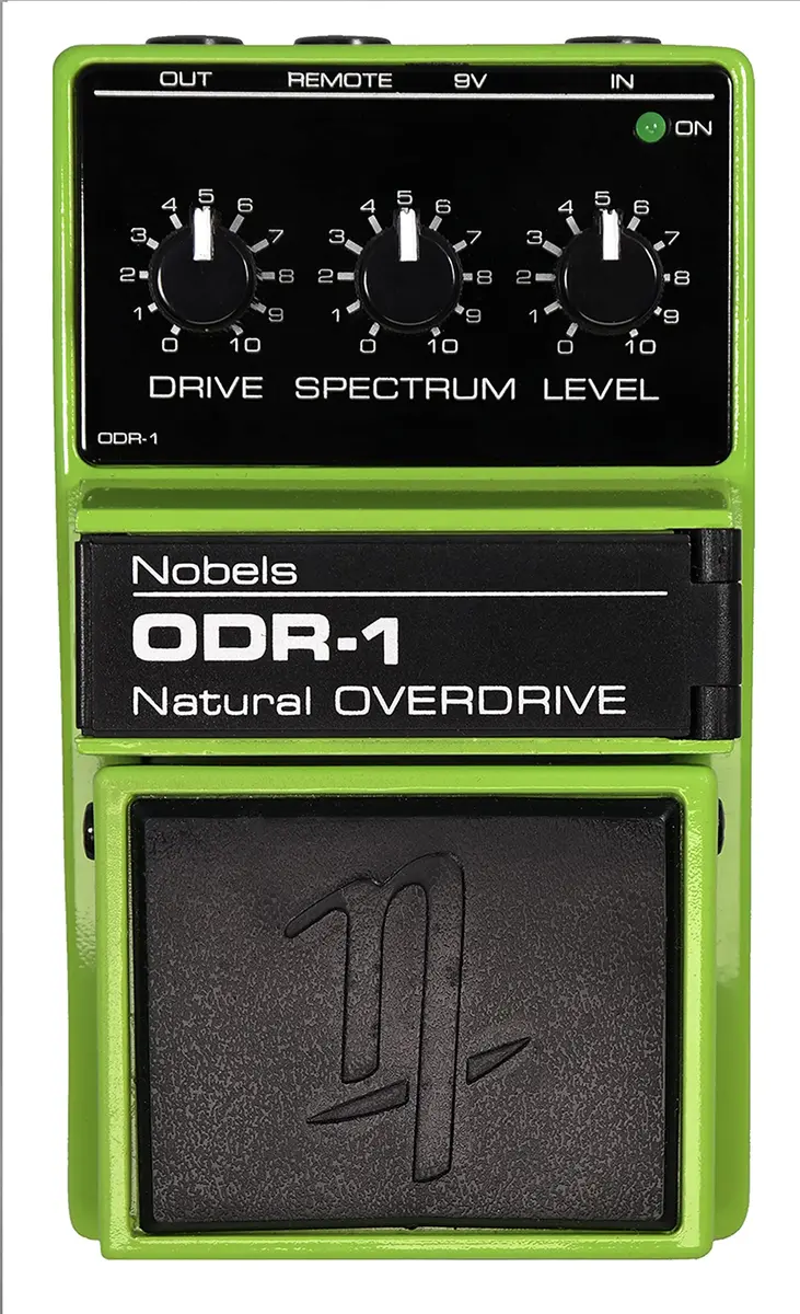 Nobels ODR-1 Natural Overdrive Pedal (bc) | Analog Guitar Effect with Bass Cut & Glow Knobs - view 2