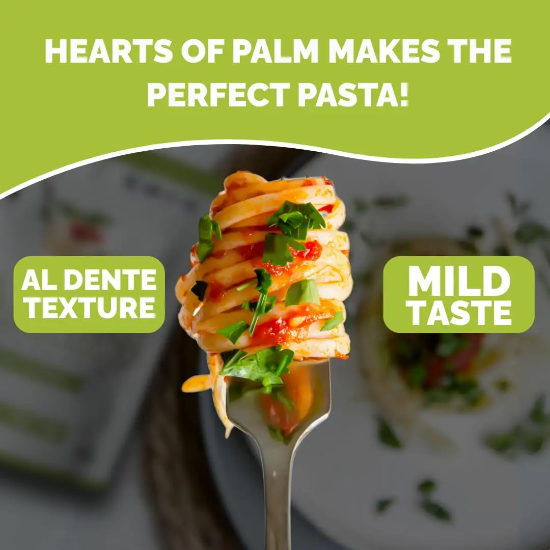 Palmini Linguine Hearts of Palm Pasta | Low Carb, Keto, Gluten Free, Vegan, Non-GMO (12oz Pack of 3) - view 5