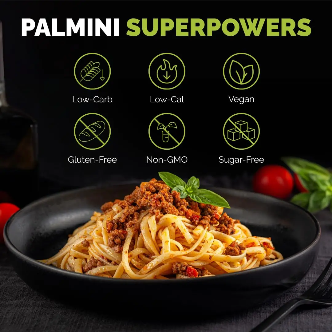 Palmini Linguine Hearts of Palm Pasta | Low Carb, Keto, Gluten Free, Vegan, Non-GMO (12oz Pack of 3) - view 6
