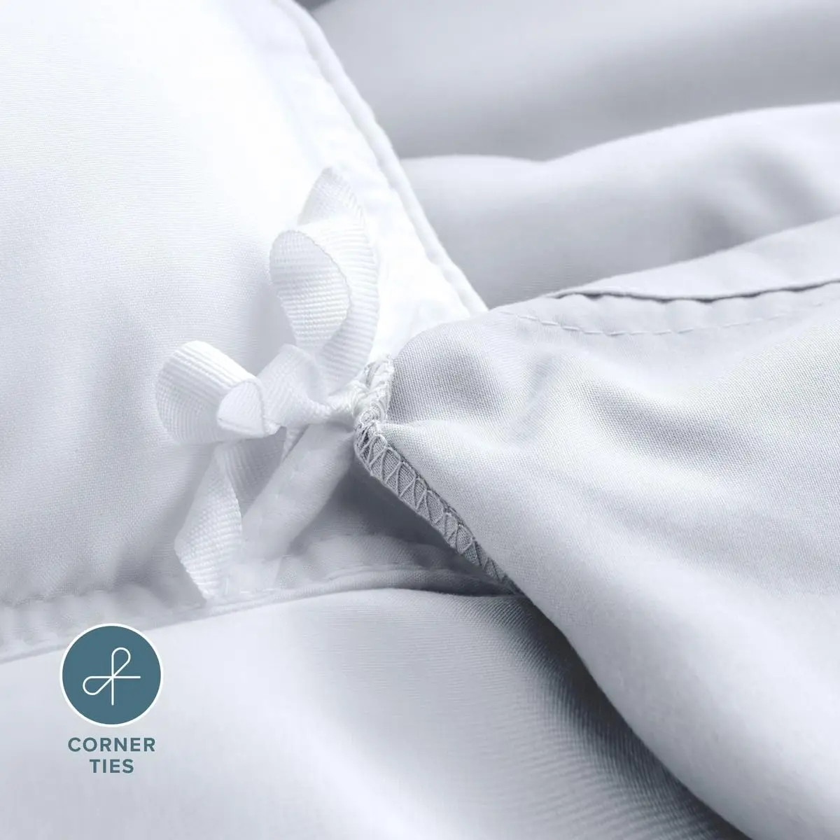 Bare Home Duvet Cover Set 1800 Ultra-Soft Oversized Queen | Breathable Microfiber, Easy Care (70-120 chars) - view 7
