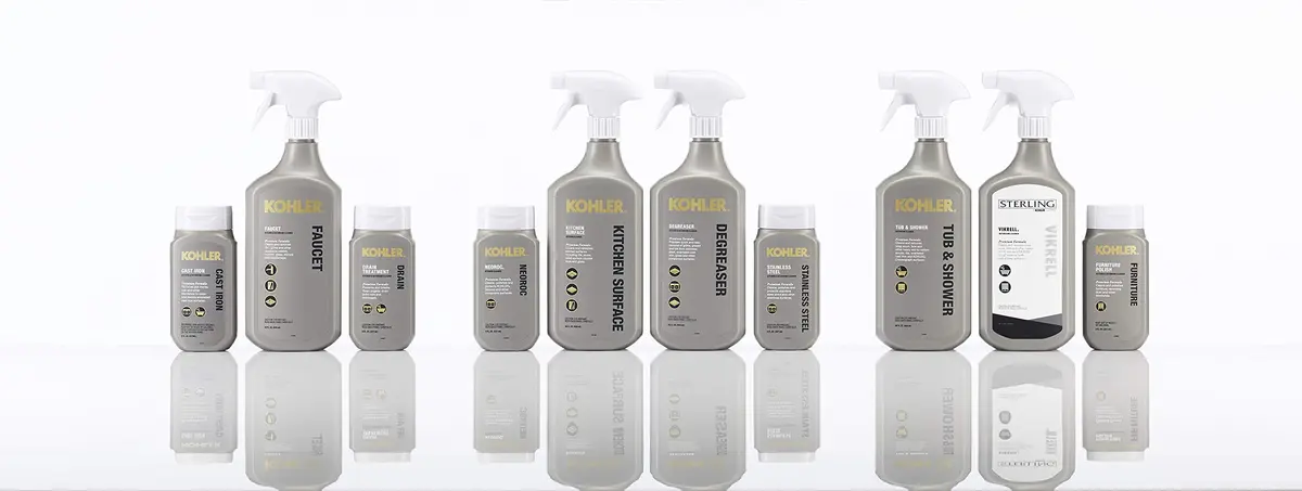 Kohler Neoroc Kitchen Cleaner 236ml (8 Fl Oz) | Protects Against Fingerprints, Grease & Water Spots - view 5
