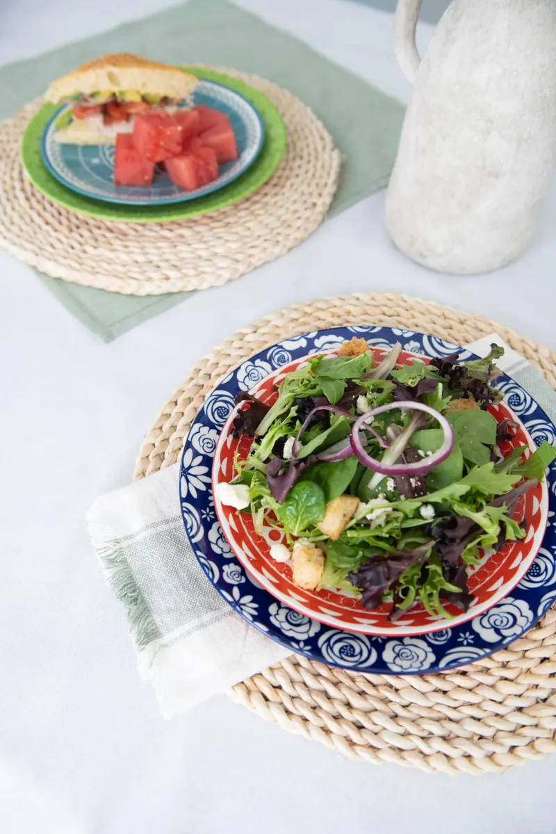 Annovero Dinner Plates 10.5 Inch | Vibrant Ceramic Set for Family & Entertaining - view 7