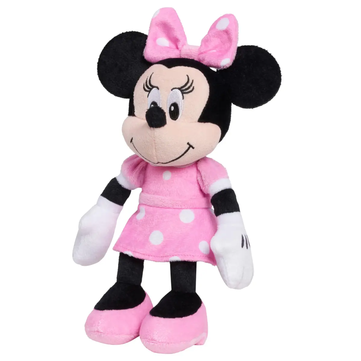 Just Play Disney Junior Mickey Mouse Bean Plush Minnie Mouse Stuffed Animal, 20.3cm (8 inches) | Classic Disney Friends for Play and Display - view 3