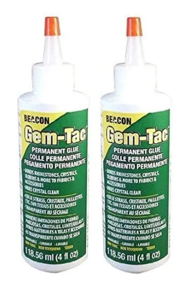 Beacon Gem-Tac Permanent Adhesive Gel 237ml (8 Fl Oz) | Dries Crystal Clear - main product image