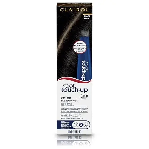 Clairol Root Touch-Up Gel 1.5 Fl Oz (44ml) | Semi-Permanent Gray Coverage for Roots & Hairline - main product image