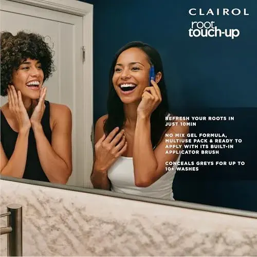 Clairol Root Touch-Up Gel 5R Auburn Red 44ml (1.5 Fl Oz) | Semi-Permanent Gray Blending - view 2